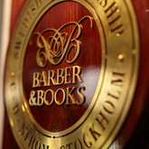 Barber and books